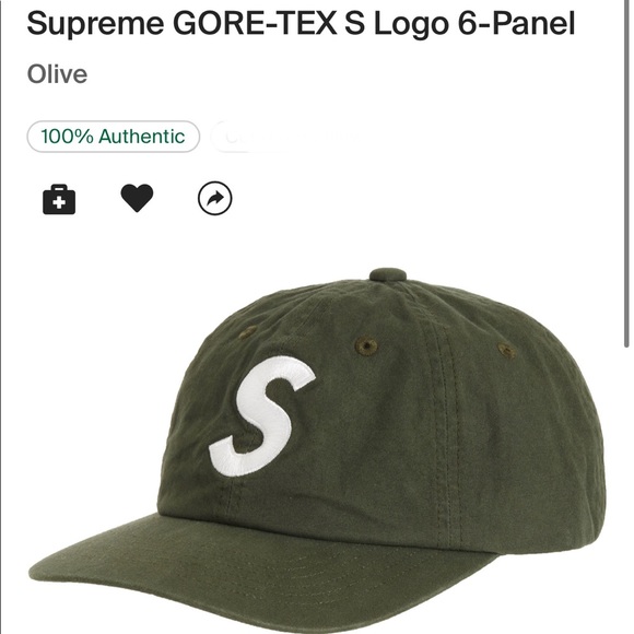 Supreme Other - Supreme GORE-TEX S Logo 6-Panel
Olive
